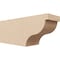 Ekena Millwork 6in. W x 8in. H x 20in. L Garner Woodgrain TimberThane Rafter Tail, Primed Tan RFTUR06X08X20GARRCPR - alternate 1
